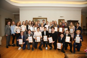 Наина Ельцина наградила теннисистов-стипендиатов Фонда Ельцина