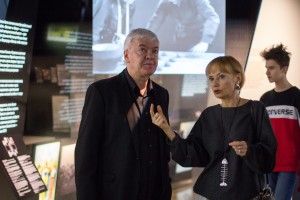 Сергей Соловьев и Алексей Гориболь в Музее Ельцина