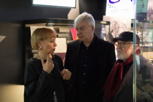 Сергей Соловьев и Алексей Гориболь в Музее Ельцина