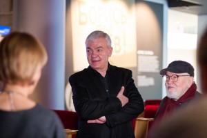 Сергей Соловьев и Алексей Гориболь в Музее Ельцина