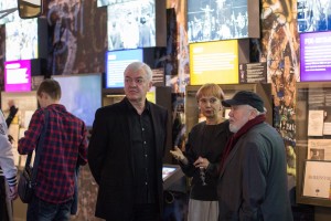 Сергей Соловьев и Алексей Гориболь в Музее Ельцина