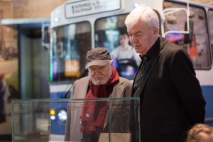 Сергей Соловьев и Алексей Гориболь в Музее Ельцина