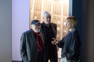 Сергей Соловьев и Алексей Гориболь в Музее Ельцина