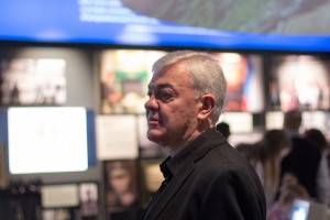 Сергей Соловьев и Алексей Гориболь в Музее Ельцина