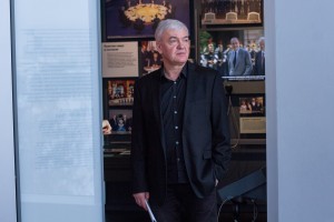 Сергей Соловьев и Алексей Гориболь в Музее Ельцина