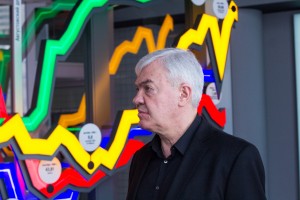 Сергей Соловьев и Алексей Гориболь в Музее Ельцина