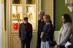 Сергей Соловьев и Алексей Гориболь в Музее Ельцина