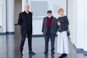 Сергей Соловьев и Алексей Гориболь в Музее Ельцина