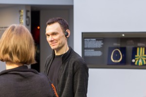 Аскольд Куров в Музее Ельцина