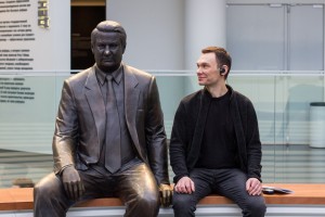 Аскольд Куров в Музее Ельцина