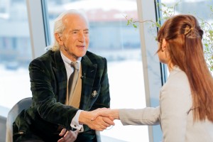 Сева Новгородцев в Ельцин Центре. Интервью