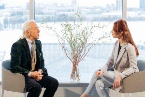 Сева Новгородцев в Ельцин Центре. Интервью