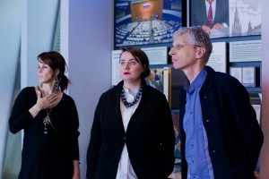 Режиссер Сергей Ливнев в Музее Ельцина