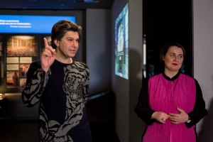 Николай Цискаридзе в Музее Ельцина