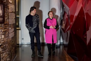 Николай Цискаридзе в Музее Ельцина