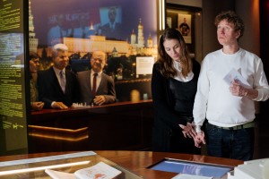 Александр Яценко в Музее Ельцина