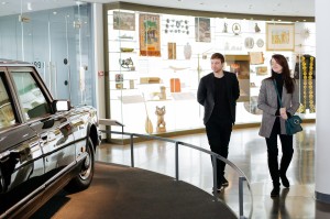 Алексей Чадов и Марина Александрова в Музее Ельцина