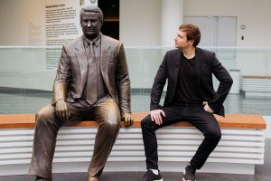 Алексей Чадов и Марина Александрова в Музее Ельцина