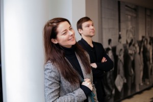 Алексей Чадов и Марина Александрова в Музее Ельцина