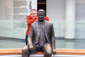 Григорий Гладков в Музее Ельцина