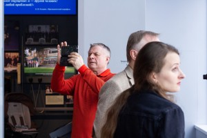 Григорий Гладков в Музее Ельцина