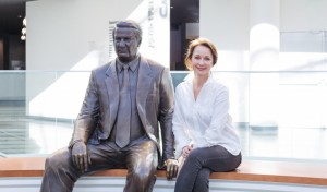 Ольга Кабо в Музее Б.Н. Ельцина