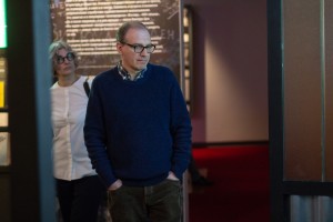 Олег Дорман и Варвара Горностаева в Музее Ельцина