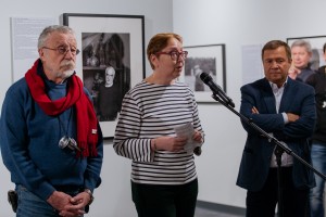 Открытие выставки «Люди» Юрия Роста