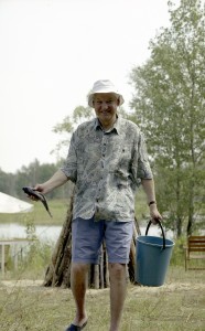 Президент РФ Борис Ельцин на отдыхе