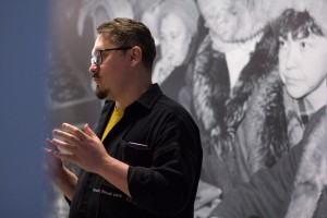 Павел Селин в Музее Ельцина