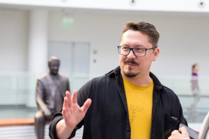 Павел Селин в Музее Ельцина