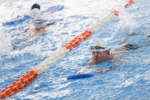 Мастер-класс по плаванию для спортсменов с синдромом Дауна от Александра Попова 