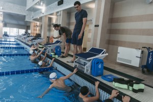 Мастер-класс по плаванию для спортсменов с синдромом Дауна от Александра Попова 