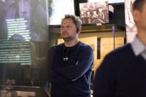 Коллектив Московского драматического театра им. Пушкина в Музее Ельцина