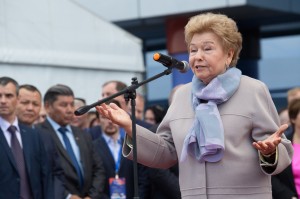 Открытие XVII Кубка Ельцина по волейболу среди женщин