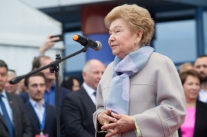 Открытие XVII Кубка Ельцина по волейболу среди женщин