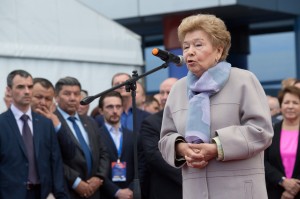 Открытие XVII Кубка Ельцина по волейболу среди женщин