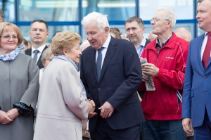 Открытие XVII Кубка Ельцина по волейболу среди женщин