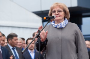 Открытие XVII Кубка Ельцина по волейболу среди женщин