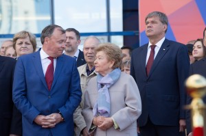 Открытие XVII Кубка Ельцина по волейболу среди женщин