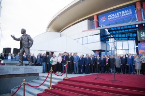 Открытие XVII Кубка Ельцина по волейболу среди женщин