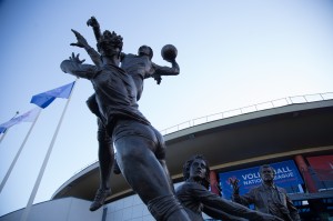 Открытие XVII Кубка Ельцина по волейболу среди женщин