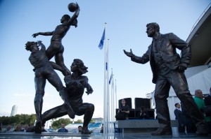 Открытие XVII Кубка Ельцина по волейболу среди женщин