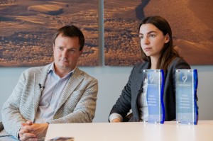  Loyalty Awards Russia. Василий Выжутович и Ульяна Игонина