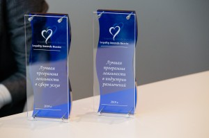 Loyalty Awards Russia. Василий Выжутович и Ульяна Игонина