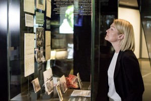 Виктория Толстоганова в Музее Ельцина