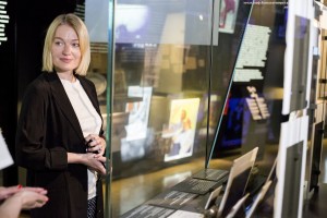 Виктория Толстоганова в Музее Ельцина