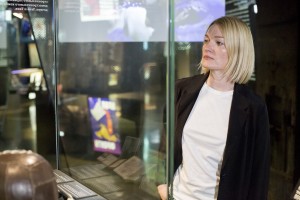 Виктория Толстоганова в Музее Ельцина