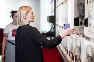 Виктория Толстоганова в Музее Ельцина