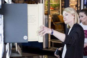 Виктория Толстоганова в Музее Ельцина